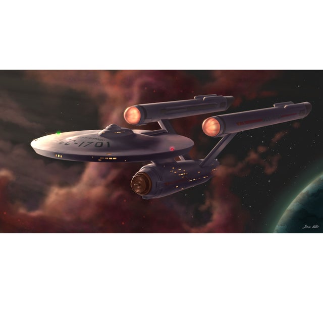 スター・トレック アート希少 Star Trek Art | Ana Voltz Art